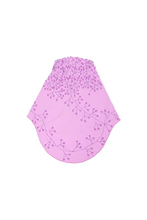 JEOZBM Hijab Musulman pour&nbsp;Femmes, Turban en&nbsp;Soie de&nbsp;Glace Élastique, Foulard Islamique Complet, Châle Écharpe Enveloppant Av