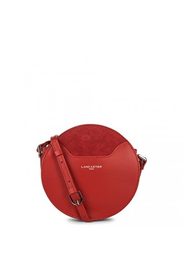 LANCASTER Sac rond - Smooth Lune Rouge