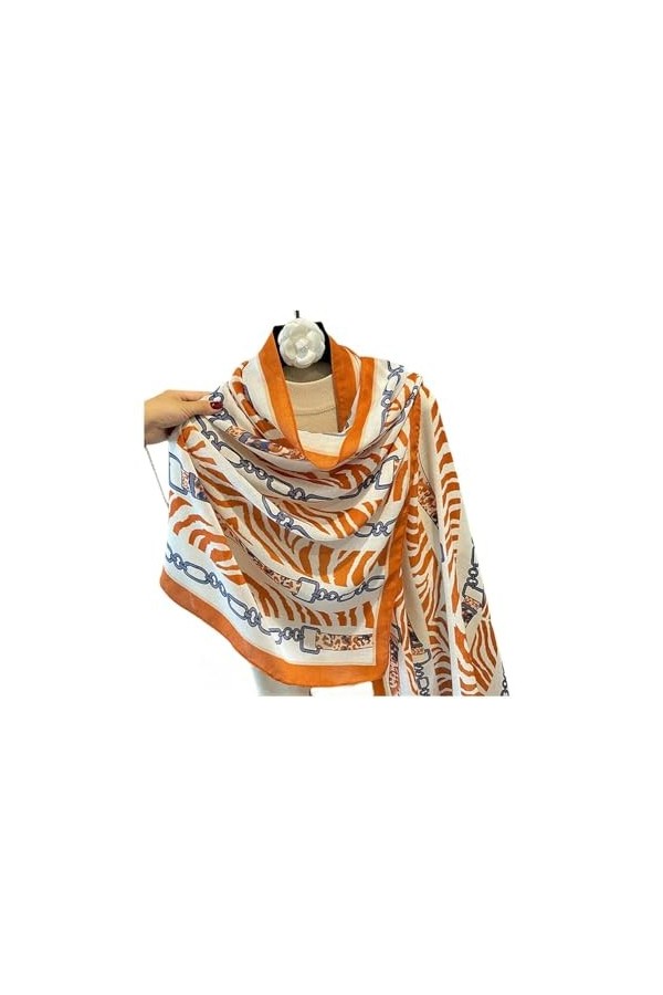 BOQUN Écharpe Écharpes Femmes Luxe Marque Hiver Coton Hijab Head Écharpe Bandana Femmes Foulard Châles Et Foulards-26-180 X 9