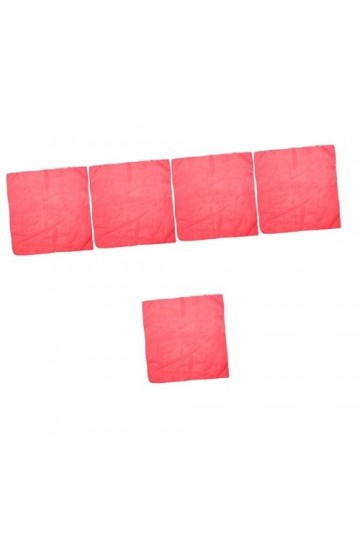 ABOOFAN 5 Pcs Mousseline De Soie Écharpe Violet Bandeau Daphné Satin Ruban Écharpe De Noël Écharpe Pretied Foulard Pour Les F