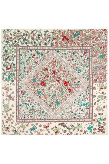 130cm Paisley Design Big Square Foulard Twill Foulard en soie Femmes Châle de mode Echarpe Kerchief Foulards pour Dames-3