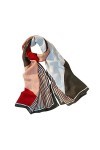 JGATW Écharpe Foulard Femme Foulard Foulard Écharpe Climatisation Châle Wraw Wrap Imprimé Soie Écharpe Serviettes De Plage Fo