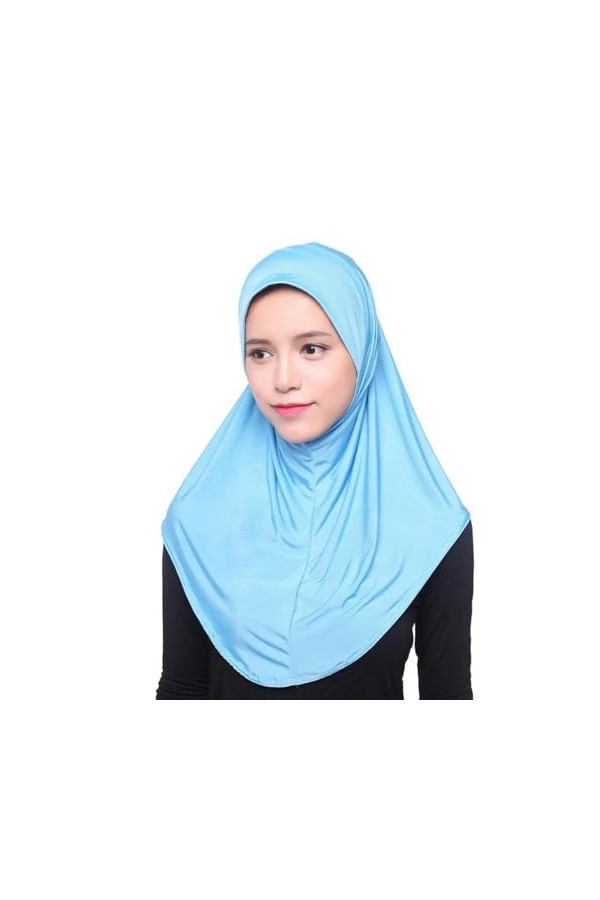 NALsa One Piece Amira Hijab Femmes Musulmanes Imprimer Foulard Wrap Châle Pull On Prêt À Porter Hijabs Islamique Foulard Inst