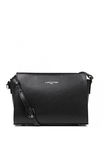 LANCASTER Sac trotteur - Saffiano Intemporel Noir