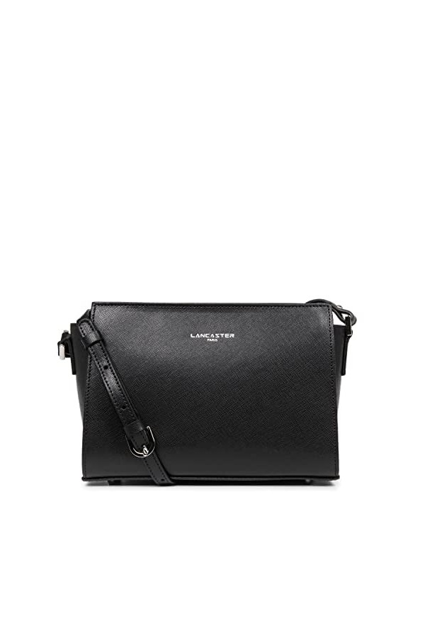 LANCASTER Sac trotteur - Saffiano Intemporel Noir