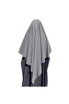 IBTOM CASTLE khimar Hijab à Enfiler Haut Jilbab pour Femme Musulmane Voilée Châle Islamique Rose One size