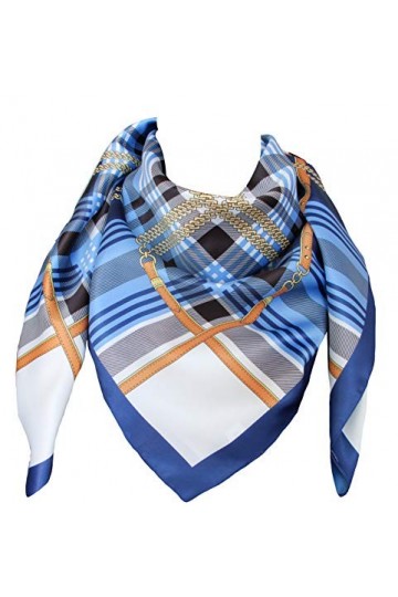 tessago - Foulard - Femme Blanc Bianco Taille unique