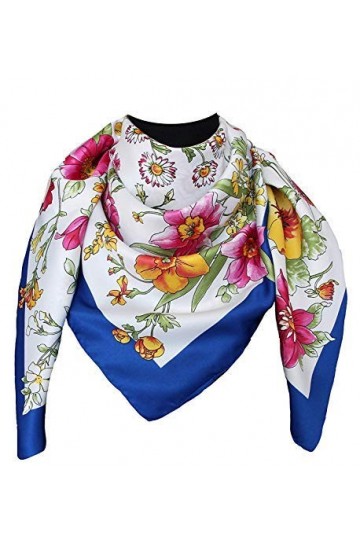 tessago - Foulard - Femme Blanc Bianco Taille unique