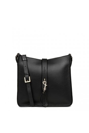 LANCASTER Grand sac trotteur - Foulonné Double Hook Noir - In - Nude