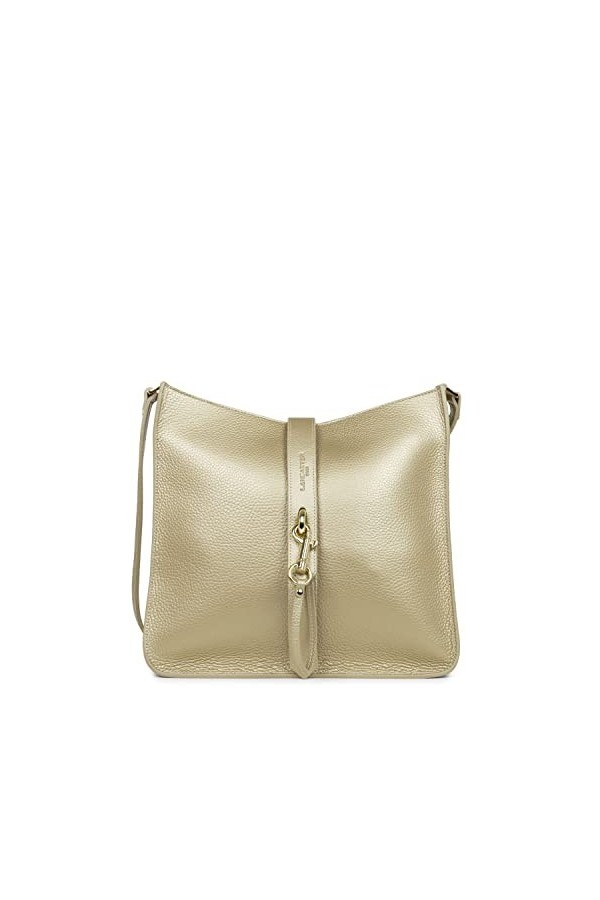 LANCASTER Grand sac trotteur - Foulonné Double Hook Noir - In - Nude