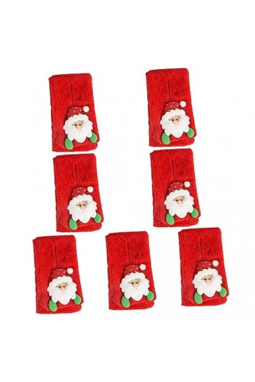 INOOMP 7 Pièces De Noël Écharpe De Noël Décor Dames Foulards Enfants Décor De Noël Hiver Écharpe Écharpes Pour Femmes Thème D