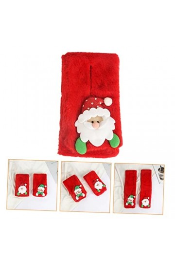 INOOMP 7 Pièces De Noël Écharpe De Noël Décor Dames Foulards Enfants Décor De Noël Hiver Écharpe Écharpes Pour Femmes Thème D