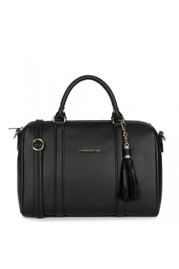 LANCASTER Grand sac polochon - Mademoiselle Ana Noir