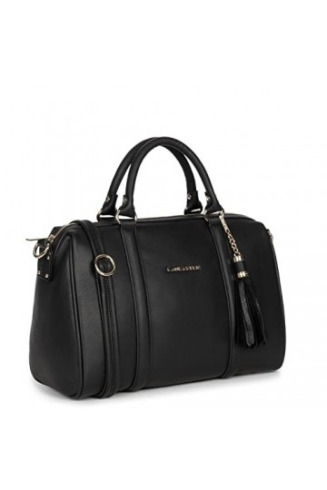 LANCASTER Grand sac polochon - Mademoiselle Ana Noir
