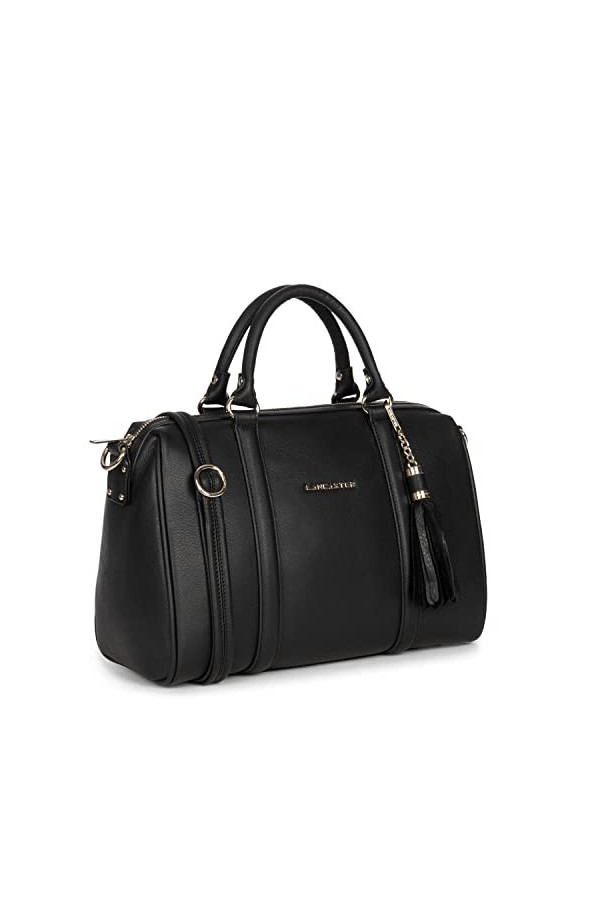 LANCASTER Grand sac polochon - Mademoiselle Ana Noir