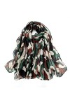 Cusstally Écharpes for Femmes Foulard en Soie for Femmes Mode Femmes Impression élégant châle Foulards Femmes Mode en Vrac Pa