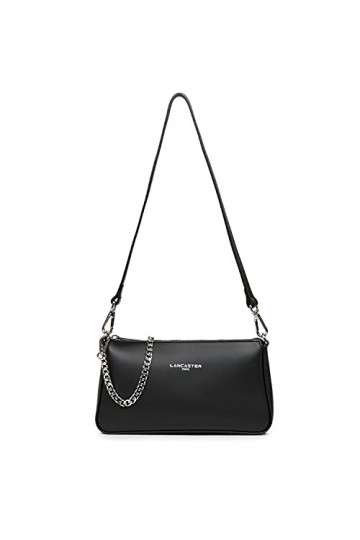 LANCASTER Pochette zippée Black noir 