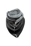 Casual Doux Bouton Chaud Mode châles Imprimer Foulards Femmes Hiver Wrap écharpe sud-Ouest Laine écharpe Color : XS, Size : 