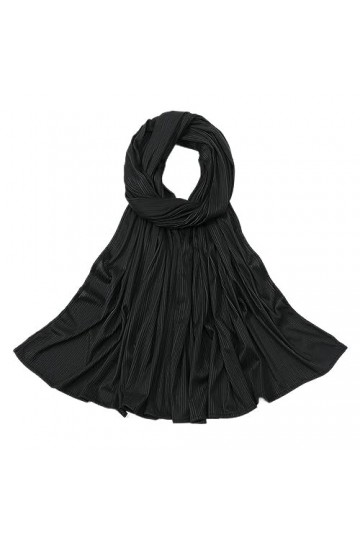 RUDDOG Foulard Femme Jersey De Coton Hijab Écharpe Longue Châle Femmes Foulard Enveloppes Rayé Bandeau Maxi Turban Extensible