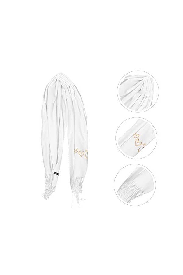 SEWACC 3 Pièces Serviette De Prière Châle Pour Hommes Foulard De Plage Foulards Pour Femmes Couverture De Méditation Habillée