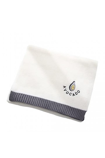 UKKO Foulard Foulard Femme Femme Fille Mignonne All-Match Petit Ami Couple Étudiant Épaisse Écharpe Chaude-D