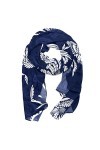 FVQL Écharpes longues et légères pour femmes foulard en soie, Phénix Oiseau Résumé
