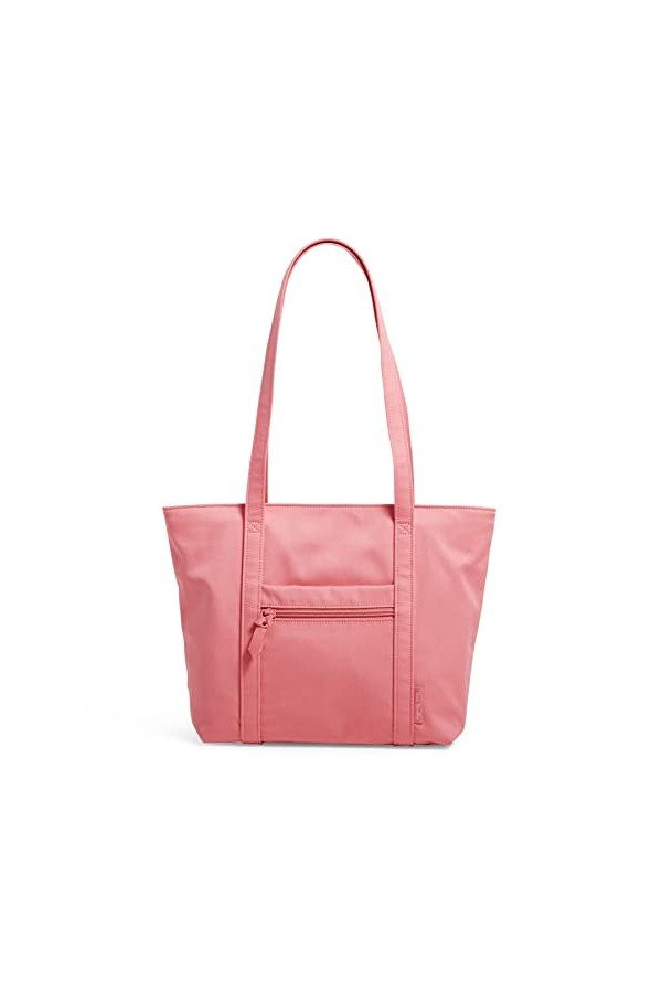 Vera Bradley Vera Tote Bag, Black-Recycled Cotton