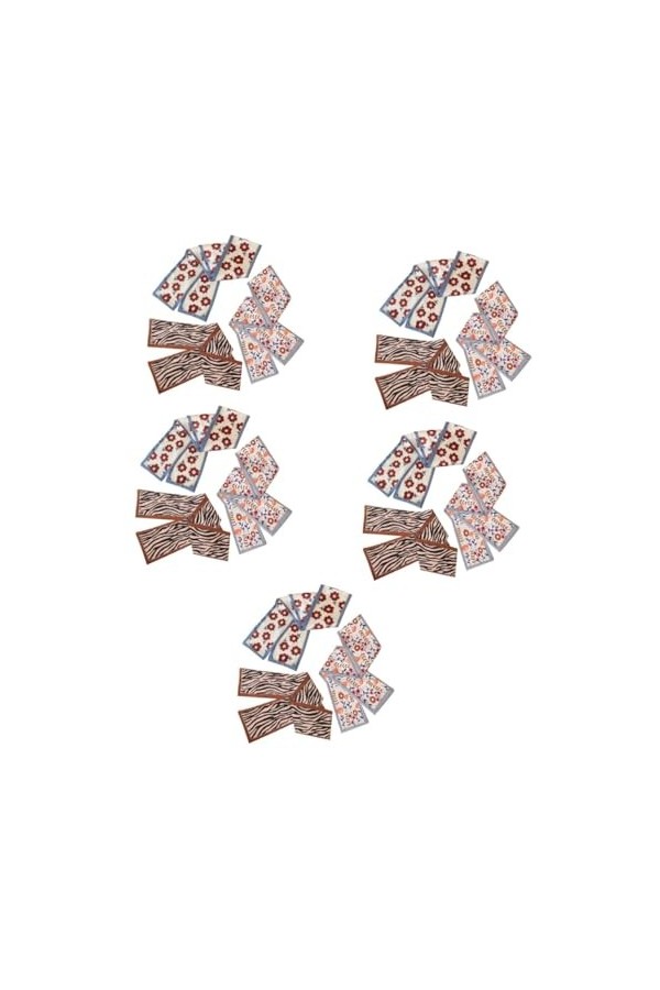 Beaupretty 15 Pièces Foulard En Soie Accessoires Pour Cheveux Pinces À Cheveux Pour Femmes Cheveux Queue De Cheval Accessoire