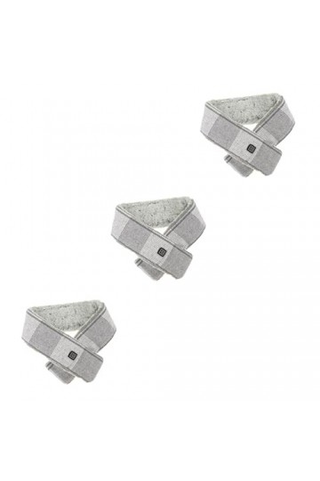 Healifty 3 Pièces Écharpe Chauffante Foulards Pour Hommes Foulards Pour Femmes Foulards Pour Dames Écharpe Chauffante USB Éch