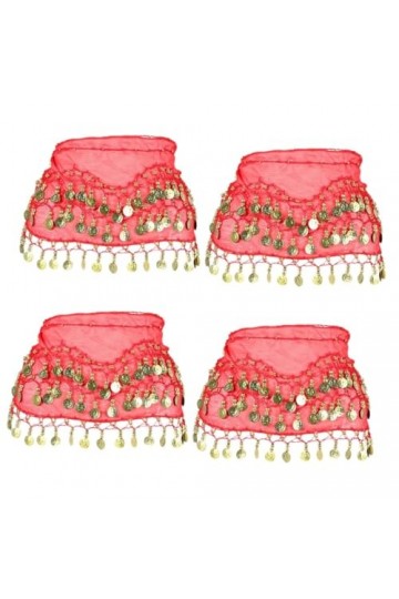 TENDYCOCO 4 Pièces Chaîne De Taille Cinturon Para Mujer Foulards pour Femmes Ceintures De Déclaration Habillées pour Femmes J