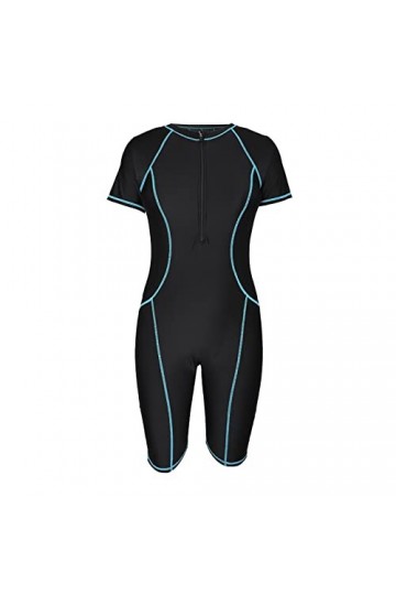 Maillot Combishort Tenue Piscine Femme Maillot de Bain pour Femme Enceinte Maillot 1 pièce Maillots de Bain echancré Maillot 