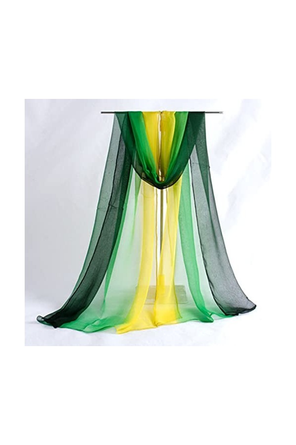 Fuduoduo Écharpe Square Rétro,Écharpe de Protection Solaire Gradient Beach pour Femmes,Mauve,160 * 50cm,Femme Multifonctionne