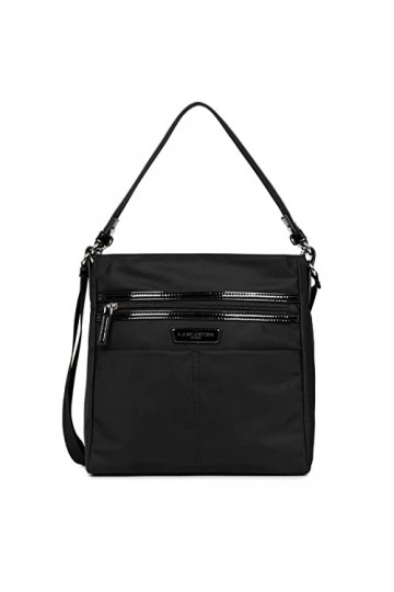 Sac besace - Basic Verni Noir