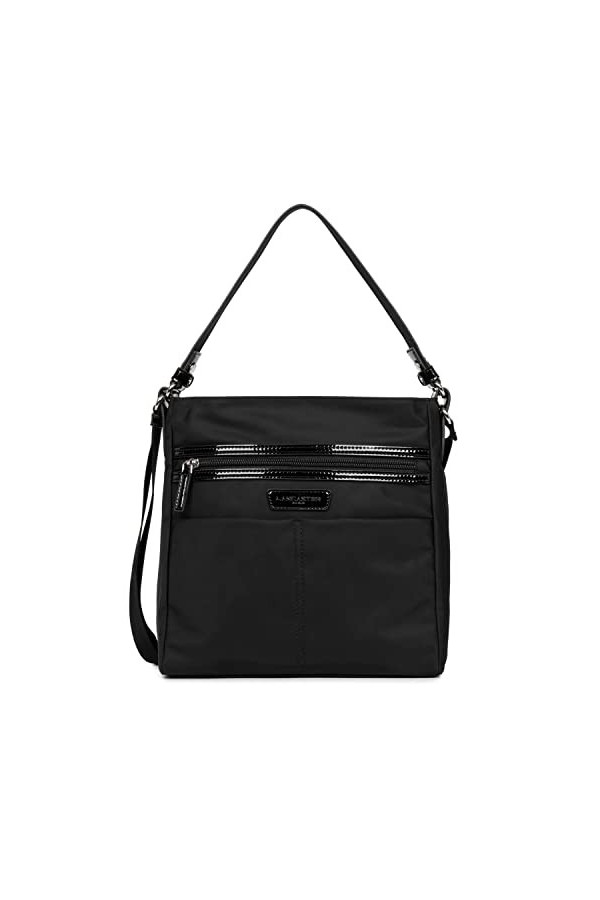 Sac besace - Basic Verni Noir