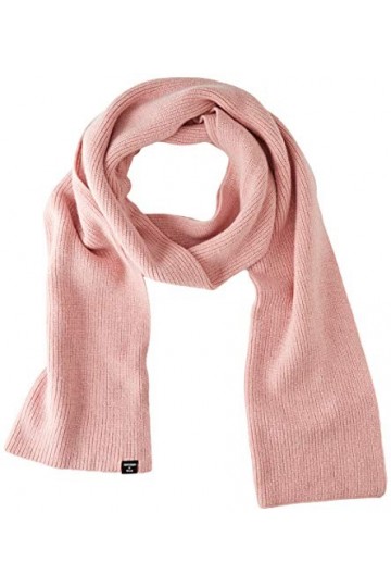 Superdry Heritage Ribbed Scarf Écharpe pour Temps Froid, Nappa Pink, OS Taille Fabricant:OS Femme
