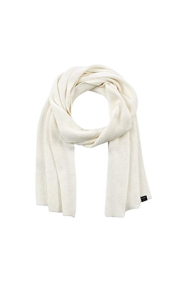 Superdry Heritage Ribbed Scarf Écharpe pour Temps Froid, Nappa Pink, OS Taille Fabricant:OS Femme