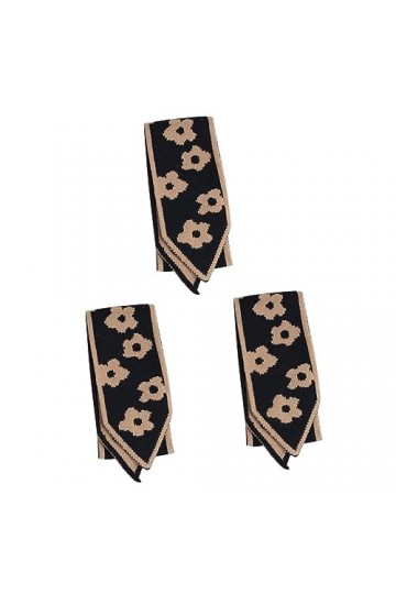 SOIMISS 3 Pièces Foulards Pour Femmes Couverture Habillée Écharpe Cheveux Écharpe Foulard Écharpe Robe Écharpe Plaid Foulard 