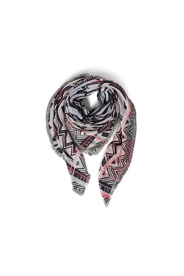 Street One A572148 Foulard à Motifs, Multicolore, A Femme