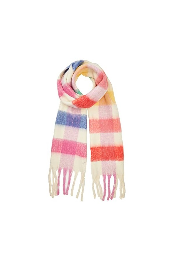 Joules Folley Foulard, Motif Rayures Multicolore, Taille Unique Femme
