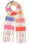 Joules Folley Foulard, Motif Rayures Multicolore, Taille Unique Femme