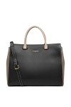 LANCASTER Sac cabas main - Smooth Or Noir