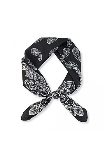 TYXL Foulard de Soie Femme, foulards mode double face, cravate, foulard, 28 façons dutiliser, adapté à toutes les saisons, f