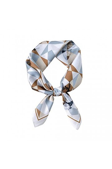 TYXL Foulard de Soie Femme, foulards mode double face, cravate, foulard, 28 façons dutiliser, adapté à toutes les saisons, f