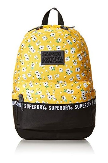 SuperdryRepeat Series MontanafemmeSacs portés dosJaune Yellow Aop 13.5x46x30.5 Centimeters B x H x T 