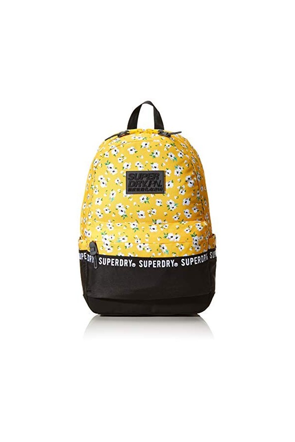 SuperdryRepeat Series MontanafemmeSacs portés dosJaune Yellow Aop 13.5x46x30.5 Centimeters B x H x T 