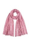 Echarpe Châle Foulard Etole Foulards Pour Femmes Châle Doux Léger Écharpe Creux Dentelle Fleur Cou Wrap Châle Écharpe Foulard