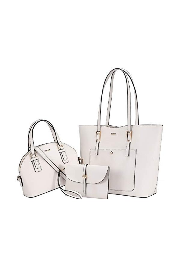 LOVEVOOK Sac à Main Femme Mode Sacs à Main Portés Main Femme Grand Sac a Main Elegant Sac en Bandoulière Sac Cabas Sac de Cou