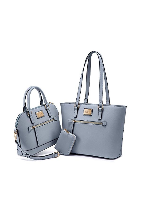 LOVEVOOK Sac à Main Femme Mode Sacs à Main Portés Main Femme Grand Sac a Main Elegant Sac en Bandoulière Sac Cabas Sac de Cou