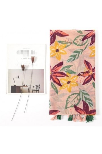 SOCUY Echarpe Châle Foulard Etole Écharpe En Voile Pour Femmes, Imprimé Floral, Châle, Protection Solaire Légère Pour Lété É