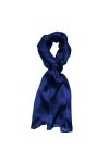 LORENZO CANA Foulard de 100% soie pour la femme – écharpe en satin avec les mesures de 50 x 190 cm - fin, léger et noble pour